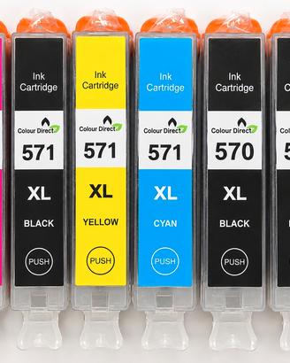 Cartucce compatibili 570 / 571 XL Canon
