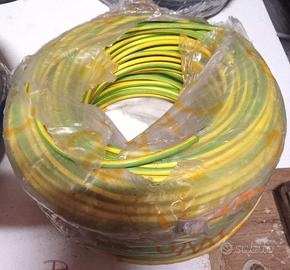 Cavo elettrico unipol. giallo-verde 6mm2 80m circa