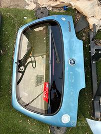 Portellone Post Fiat Seicento Azzurro - Completo