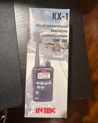 Intek kx-1 ricetrasmettitore uhf piccolissimo