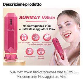 Massaggiatore EMS antirughe antiage