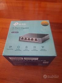 DESKTOP SWITCH TP-LINK NUOVO 5 PORTE ALTA VELOCITA