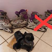 Roller taglia 35-38 con protezioni