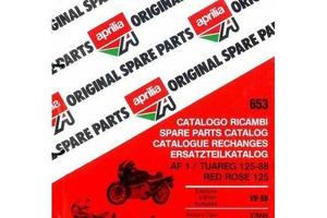 Catalogo ricambi Aprilia AF1 - Tuareg - Red Rose