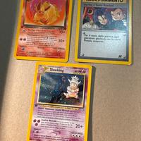 Lotto Pokémon Vintage Team Rocket + Neo Holo 2000