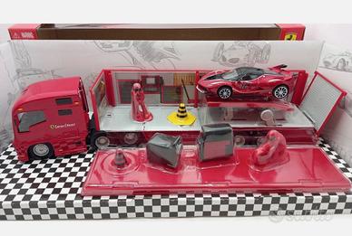 Bburago Macchenica Bisarca  Officina Ferrari    bu