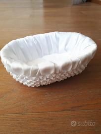 Cestino portaconi/portapetali da matrimonio
