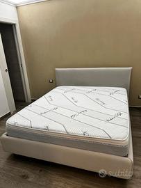 Letto contenitore con materasso