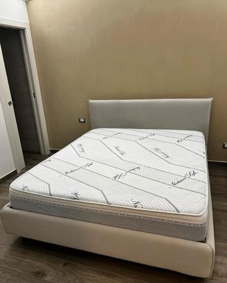 Letto contenitore con materasso