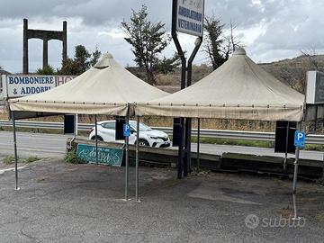 2 Gazebo Professionali a Pagoda