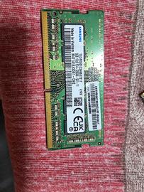 Memoria Ram 8 Gb 3200 Mhz - usata e funzionante