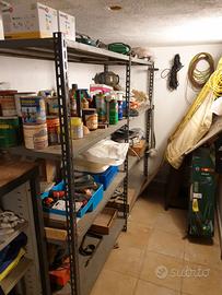 2 scaffalature in metallo