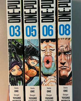 Lotto Manga One-Punch Man - Volumi 3, 5, 6, 8