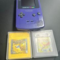 Game Boy Color + 2 GIOCHI POKEMON (ENG)