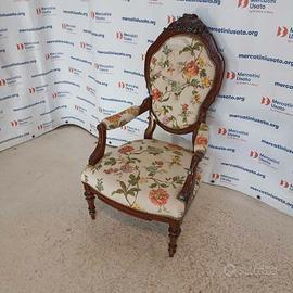 Poltrona Umbertina prima metà 900