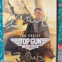 Dvd Top Gunautografato Tom Cruise con COA 