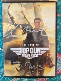 Dvd Top Gunautografato Tom Cruise con COA 