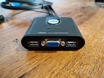 Switch ATEN CS22U KVM - 2 VGA e 2 USB