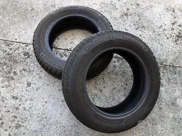Coppia gomme Uniroyal invernali