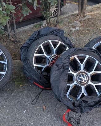 Cerchi in lega Volskwagen UP + pneumatici estivi
