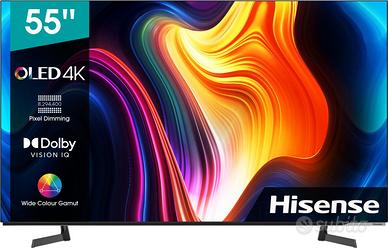 TV OLED HISENSE 55" MOD.  55A8G 4K SMART TV nuovo