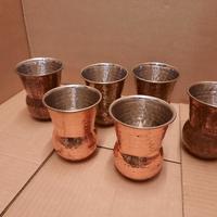 6 bicchieri in rame x cocktail