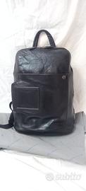 zaino piquadro nero in pelle 