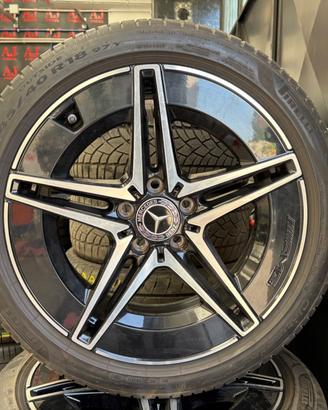 Cerchi originali Mercedes raggio 18 con gomme