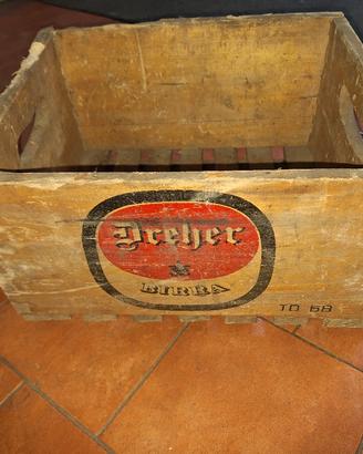 cassa della birra in legno