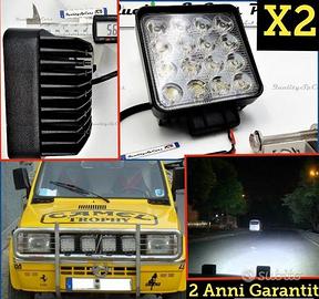 2 FARETTI LED Supplementari per FIAT 4X4 OFF ROAD