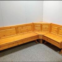 Giropanca angolare colore pino naturale (NUOVA)