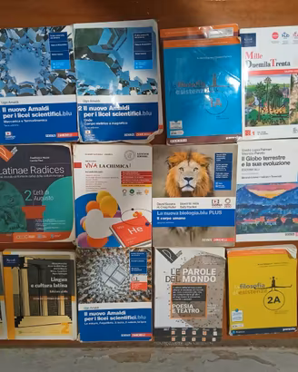 Libri Liceo Scientifico 1°/2°/3°/4° anno