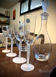 Servizio calici cristallo Bohemia da 12 - Nuovo