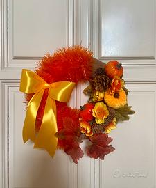 Fuoriporta autunnale fatta a mano