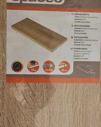 Mensola in MDF 76x23.7 cm