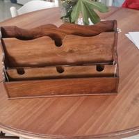 portalettere in legno primi del 900'