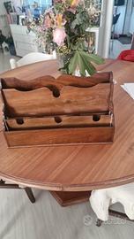 portalettere in legno primi del 900'