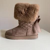 Stivali Pelo Scamosciato