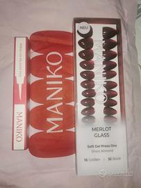 Unghie finte gel maniko