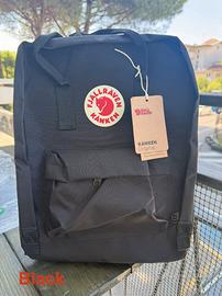 Zaino Fjallraven Kanken Nuovo colore Nero