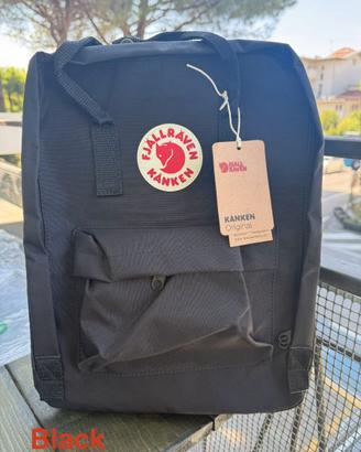 Zaino Fjallraven Kanken Nuovo colore Nero