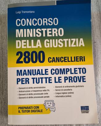 Manuale Concorso 2800 Cancellieri