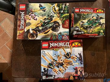 Lego set ninjago 70666 + 71700 + 71745