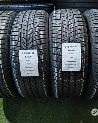 4 gomme 215 60 17 BARUM INV RIF1754