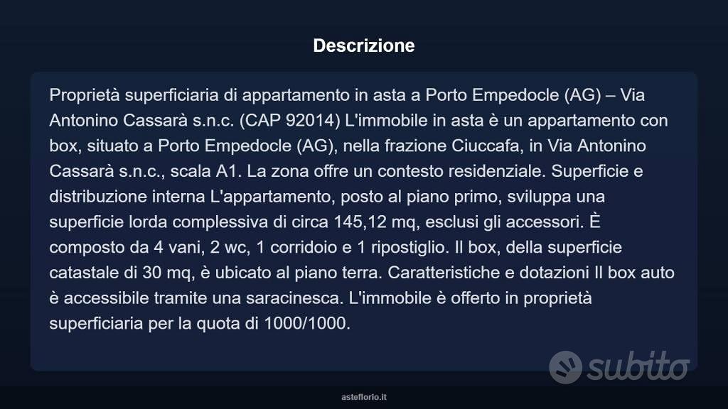Appartamento – Porto Empedocle, Ciuccafa - Vista 3
