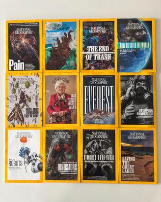 Riviste National Geographic in inglese Anno 2020
