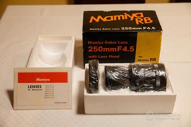 Obbiettivo Mamiya Sekor 250 mm f 4.5