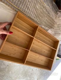 Porta posate di bambu Ikea
