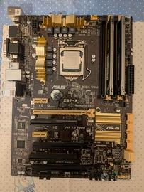 Asus Z87-A + Intel i7 4790k + 16GB RAM + win11 pro