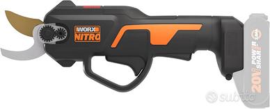 WORX WG330E.9 Cesoie da potatura senza spazzola da